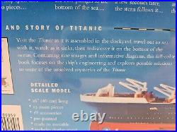 The Titanic Book and Submersible Model Set Susan Hughes Steve Santini NEW Sealed