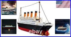 Titanic Model Kit with 1021 Building Blocks
