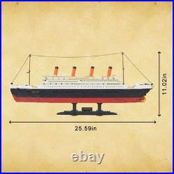 Titanic Model Kit with 1021 Building Blocks