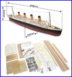Titanic Model Ship Kit 1300 Scale OcCre Wooden DIY Craft Set 896mm Titanic Model Ship Kit 1300 Scale OcCre Wooden DIY Craft Set 896mm