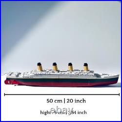 Titanic Ship Model 50cm 3D Printed Collectible Nautical Home Decor Gift Titanic Ship Model 50cm 3D Printed Collectible Nautical Home Decor Gift