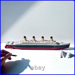 Titanic Ship Model 50cm 3D Printed Collectible Nautical Home Decor Gift Titanic Ship Model 50cm 3D Printed Collectible Nautical Home Decor Gift
