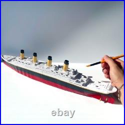 Titanic Ship Model 50cm 3D Printed Collectible Nautical Home Decor Gift Titanic Ship Model 50cm 3D Printed Collectible Nautical Home Decor Gift