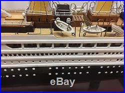 Titanic White Star Line Cruise Ship Model 40 inches long Great Quality NEW ITEM