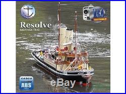 Top quality, genuine Caldercraft model ship kit the Resolve (RC compatible!)