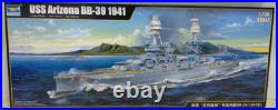 Trumpeter 03701 1200 Scale 1941 USS Arizona BB-39 Battleship Plastic Model Kit