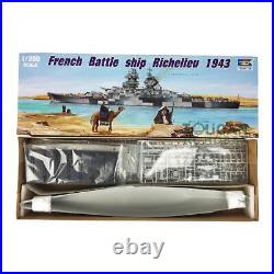 Trumpeter 05311 1/350 Scale French Battleship Richelieu 1943 Warship Model Kit