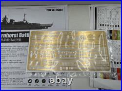 Trumpeter 05361 German Scharnhorst Battleship Model Kit 1/350 Open Box