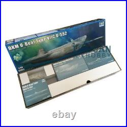 Trumpeter 06801 1/48 Scale DKM U-Boat VIIC U-552 Submarine Static Kit Warship Trumpeter 06801 1/48 Scale DKM U-Boat VIIC U-552 Submarine Static Kit Warship