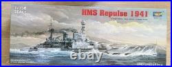 Trumpeter 1350 British Battlecruiser HMS REPULSE 1941 Model Ship Kit