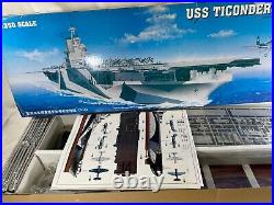 Trumpeter 1350 USS Ticonderoga CV-14 Aircraft Carrier Model Kit