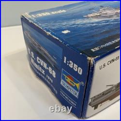 Trumpeter 1350 US CVN-68 Nimitz Aircraft Carrier 1975 Model Kit 05605 NIB 37