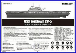 Trumpeter 1/200 03711 USS YORKTOWN CV-5 SHIP model kit Assembled model