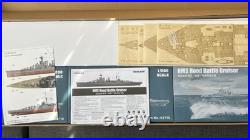 Trumpeter 1/200 HMS Hood Battle Cruiser Model Kit with wood deck upgrade # 03710