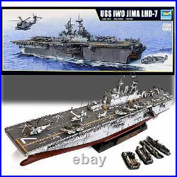 Trumpeter 1/350 Uss Iwo Jima Lhd-7 Amphibious Assault Ship Model Kit 05615