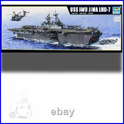 Trumpeter 1/350 Uss Iwo Jima Lhd-7 Amphibious Assault Ship Model Kit 05615