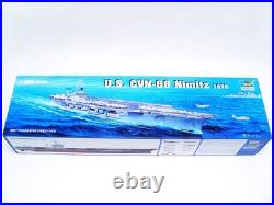 Trumpeter 5605 US Aircraft Carrier Nimitz 1975 1/350 Scale Plastic Model Kit Trumpeter 5605 US Aircraft Carrier Nimitz 1975 1/350 Scale Plastic Model Kit