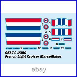 Trumpeter French Light Cruiser Marseillaise 1/350 Plastic Ship Boat Model Kits Trumpeter French Light Cruiser Marseillaise 1/350 Plastic Ship Boat Model Kits