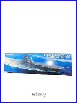 Trumpeter USS CV-2 Lexington Carrier 05/1942 1/350 Model Ship Complete READ