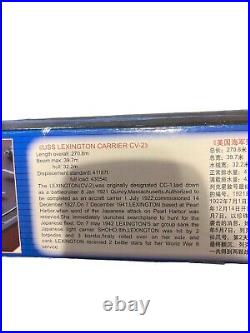 Trumpeter USS CV-2 Lexington Carrier 05/1942 1/350 Model Ship Complete READ