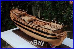 USS Bonhomme Richard Cherry version with mast and 3 lifeboat 58 Model Ship Kit
