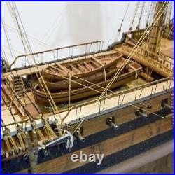 USS Bonhomme Richard Scale 148 1468mm 58 Museum level Wooden Model Ship Kit