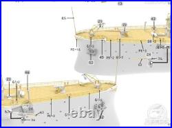 USS CHESTER CY534 CS1/CL1 Model Kit-Detailed Naval Cruiser Assembly Set #1/350
