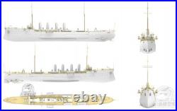 USS CHESTER CY534 CS1/CL1 Model Kit-Detailed Naval Cruiser Assembly Set #1/350
