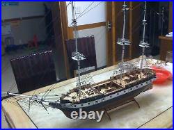USS Constellation Scale 1/85 40 Wood Model Ship Kit