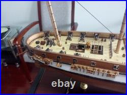 USS Constellation Scale 1/85 40 Wood Model Ship Kit