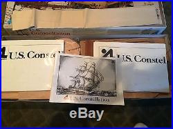 USS Constellation wooden ship model kit