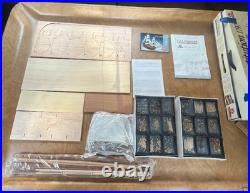 USS Constitution Constructo Modelismo 1797 Ship 182 Scale Wood Model Kit NOS