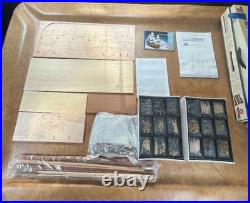 USS Constitution Constructo Modelismo 1797 Ship 182 Scale Wood Model Kit NOS