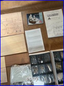USS Constitution Constructo Modelismo 1797 Ship 182 Scale Wood Model Kit NOS
