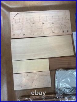 USS Constitution Constructo Modelismo 1797 Ship 182 Scale Wood Model Kit NOS