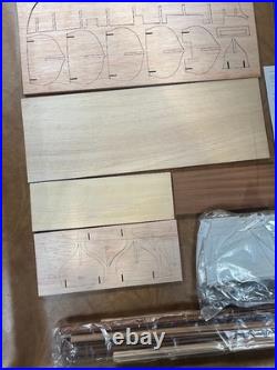 USS Constitution Constructo Modelismo 1797 Ship 182 Scale Wood Model Kit NOS