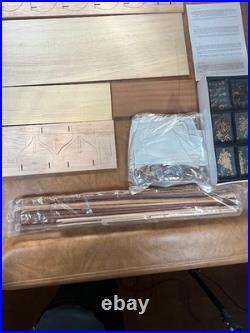 USS Constitution Constructo Modelismo 1797 Ship 182 Scale Wood Model Kit NOS