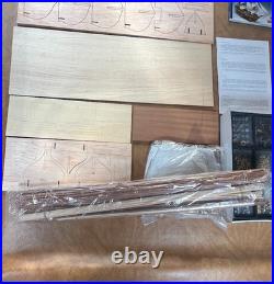 USS Constitution Constructo Modelismo 1797 Ship 182 Scale Wood Model Kit NOS