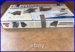 USS Constitution Constructo Modelismo 1797 Ship 182 Scale Wood Model Kit NOS