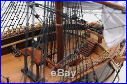 USS Constitution Exclusive Edition 38 Handcrafted Wooden Model Ship T012