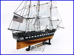 USS Constitution Limited 18 Tall Model Warship Decorative Ship Pre-Assembled
