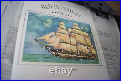 USS Constitution Revell Model H398 USA Vintage Unstarted -READ