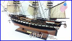 USS Constitution Tall Ship Full Assembled 37 Wooden Model Ship