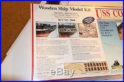 USS Constitution Wood Model Ship Kit Model Shipways 2040, partially built