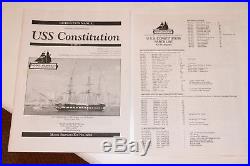 USS Constitution Wood Model Ship Kit Model Shipways 2040, partially built