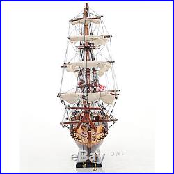 USS Constitution Wooden Tall Ship Model 22 Built Old Ironsides Boat