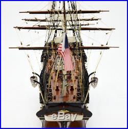 USS Constitution Wooden Tall Ship Model 37 Museum Quality Scale 196 No Sails