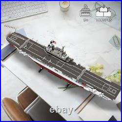 USS Enterprise Aircraft Battleship Model Kit 1883Pcs WW2 Navy Ship Display