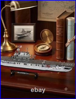 USS Enterprise Aircraft Carrier Building Block Set 1883 PCS Military Model Kit