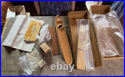 USS KEARSARGE Wood Ship MODEL KIT Sterling #D3 scale 1/8=9.1 open box